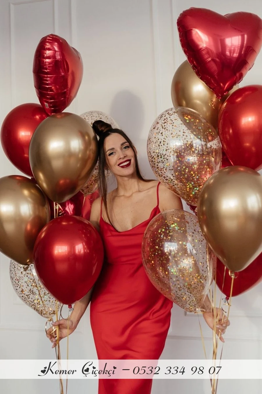 16 Adet Klasi̇k 2 Adet Folyo Balon