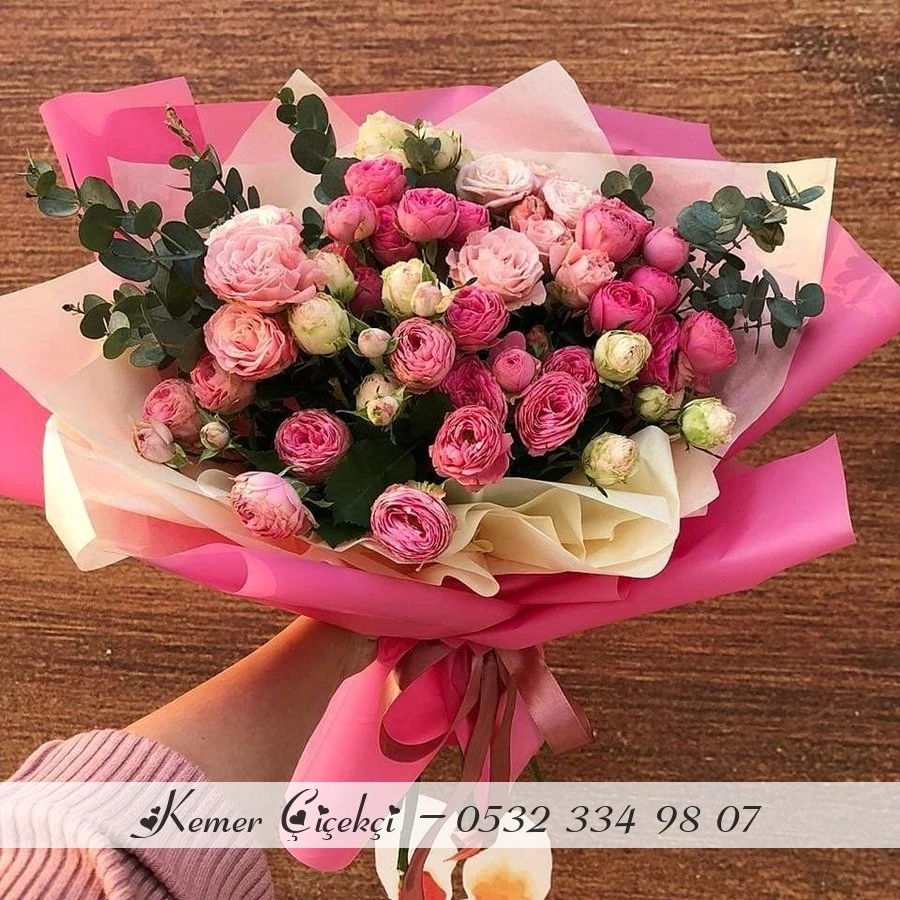 51 Adet Karişik Sprey Gül