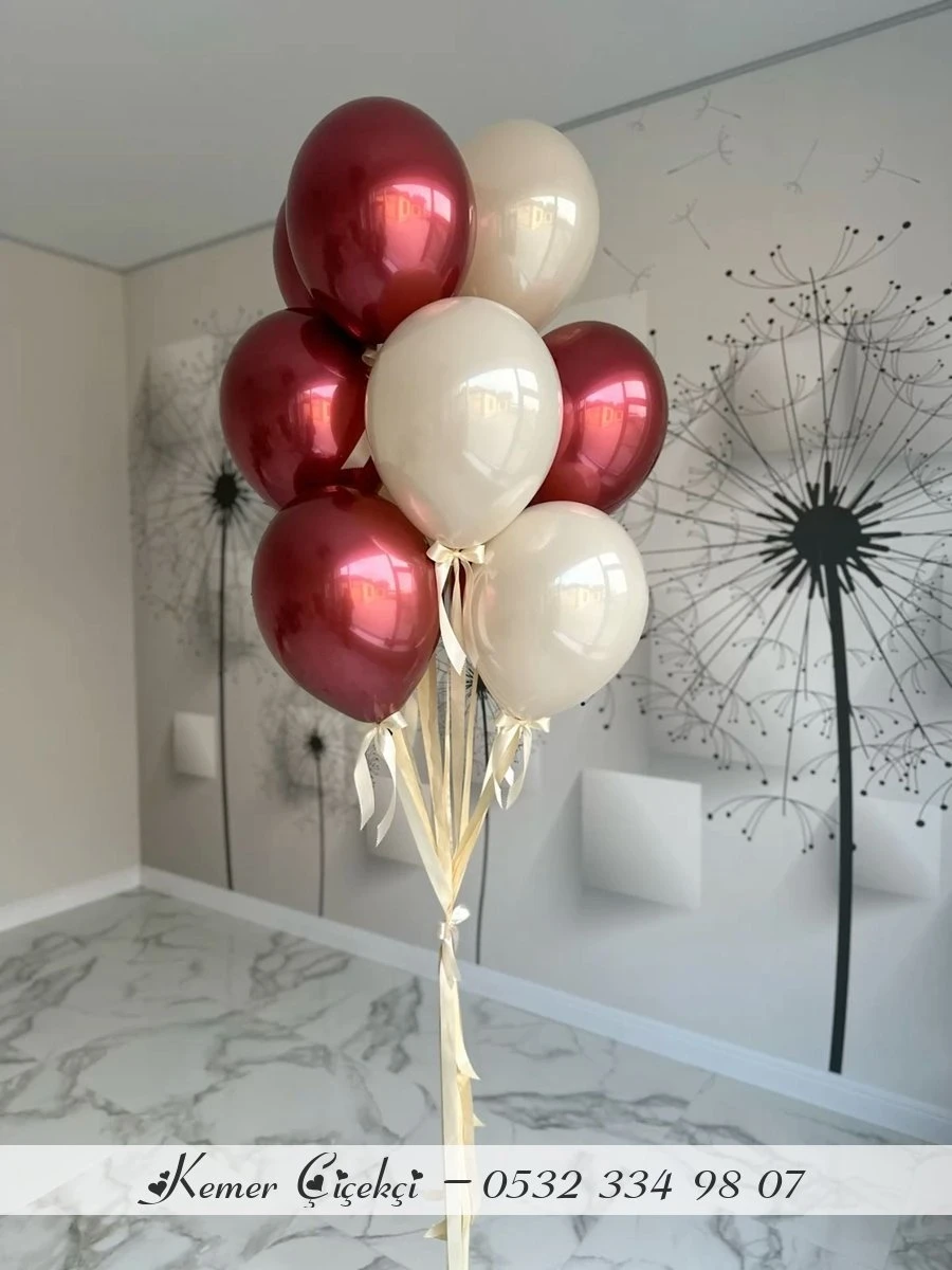 9 Adet Klasi̇k Balon