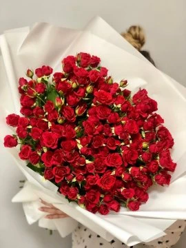 101 Adet Kirimizi Gül Buketi̇