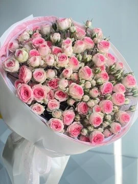 121 Adet Pembe Gül Buketi̇