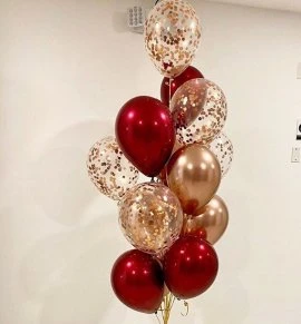 14 Adet Klasi̇k Helyum Balon