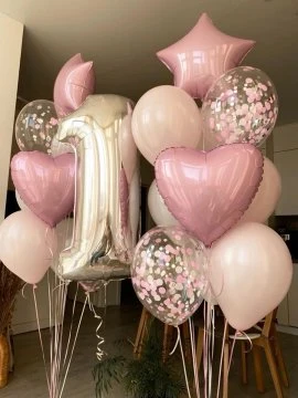 16 Klasik 4 Folyo Ve 1 Karakter Balon