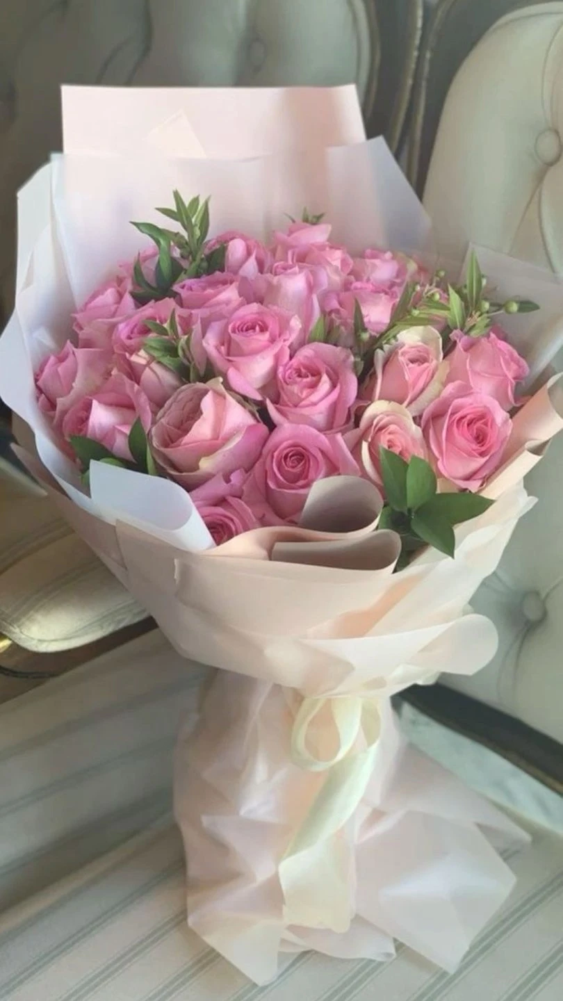 25 Adet Pembe Gül Buket