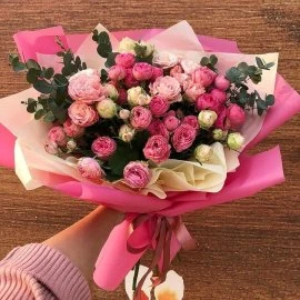 51 Adet Karişik Sprey Gül