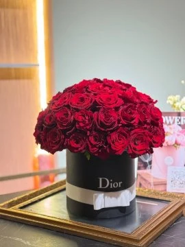 Dior Kutu 51 Kirmizi Gul