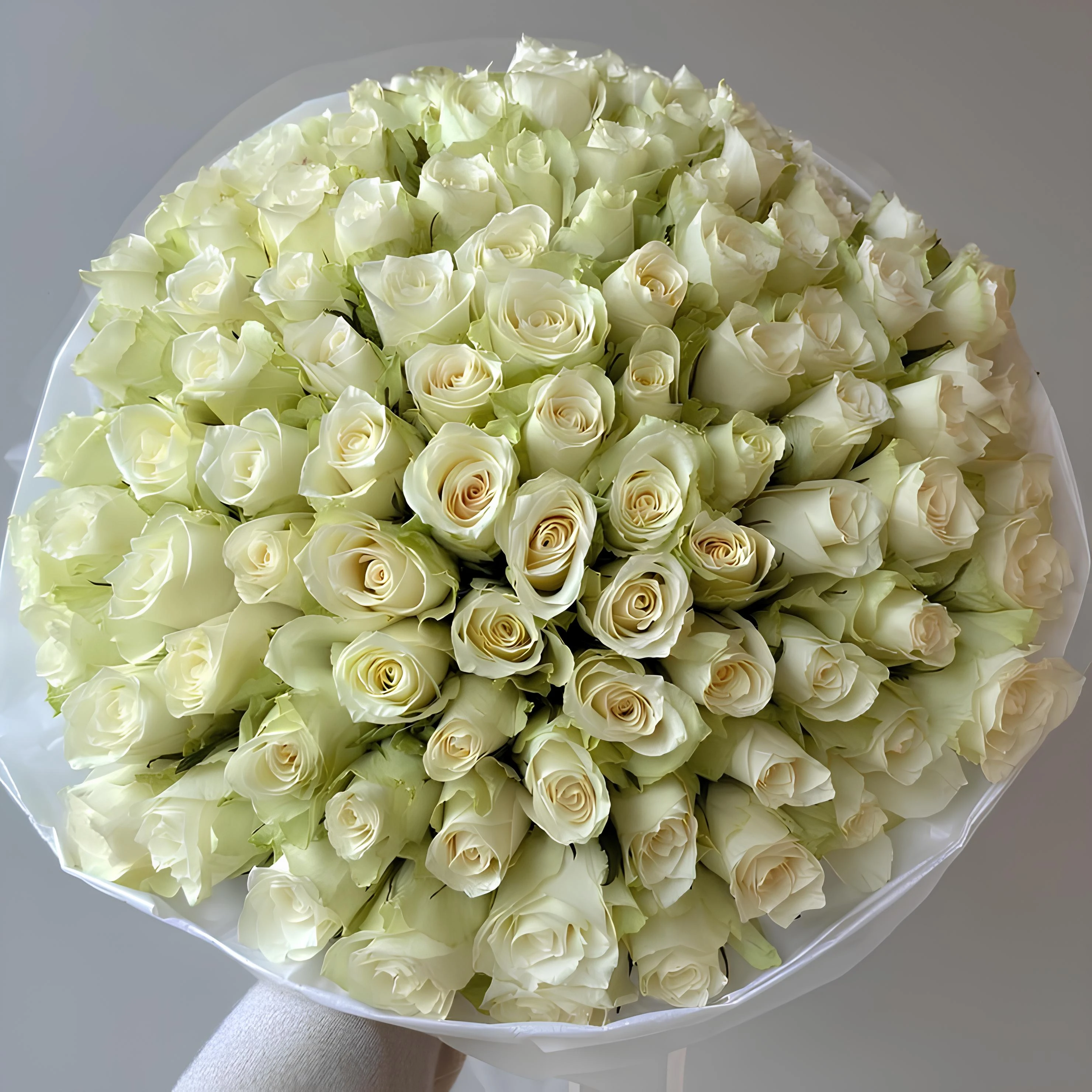 Wt Gl Flowers
